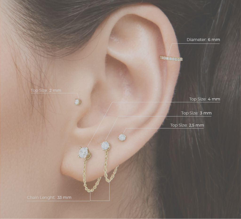 15Pairs 468mm Fake Gauge Earrings for Men Women Stainless Steel Stud  Earrings Cheater Plug Earrings Faux Gauges Ear Tunnel Set   AliExpress  Mobile
