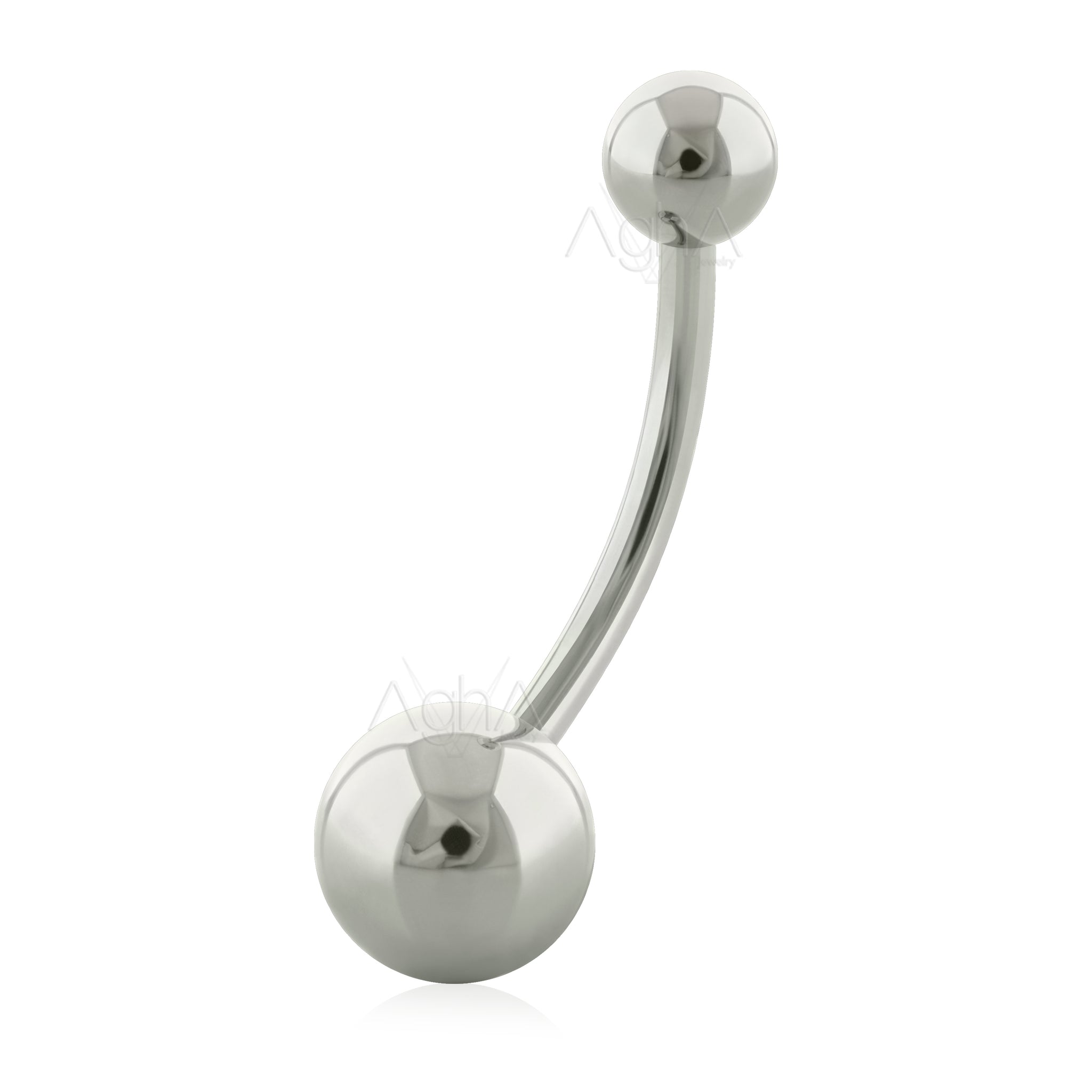Opal Navel Ring F136 Titanium Opal Belly Button Ring - 14G 10mm ...